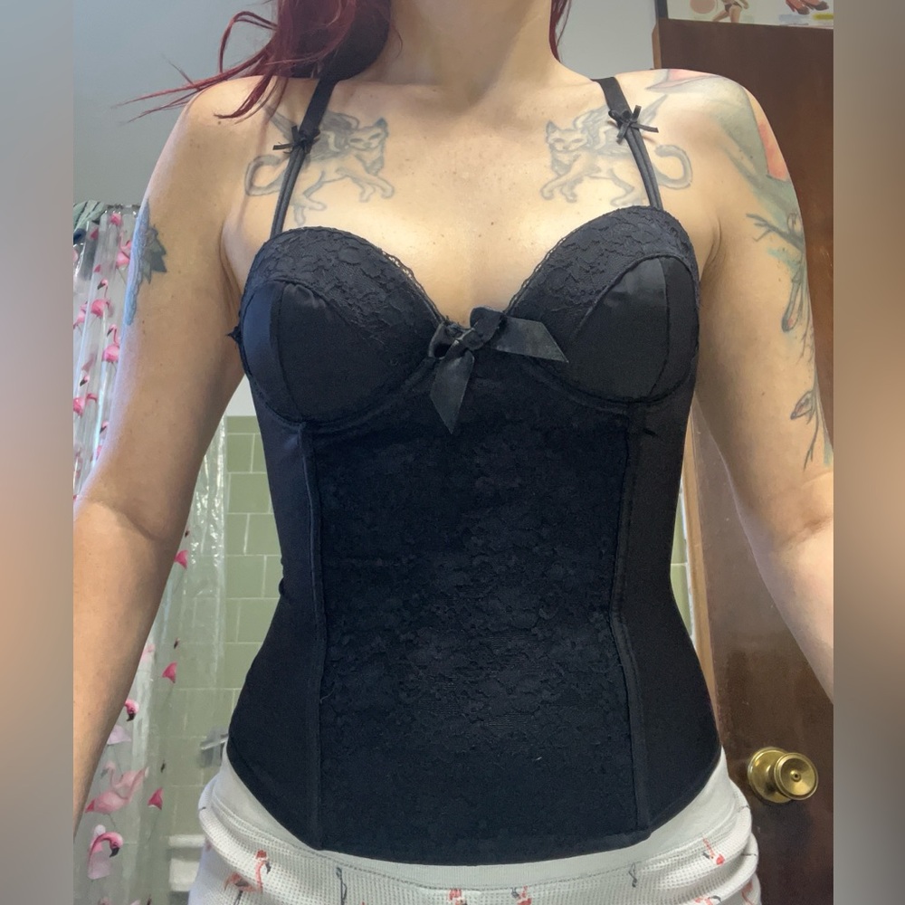 Torrid vintage corset top